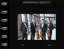 Tablet Screenshot of gewandhaus-quartett.com
